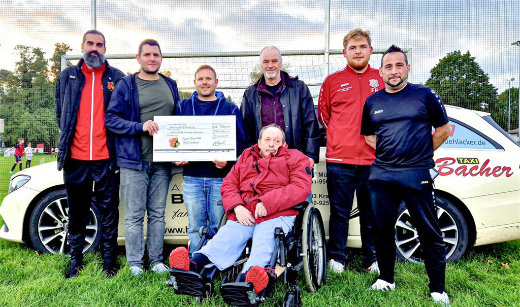 Sportfreunde spenden an Lebenshilfe