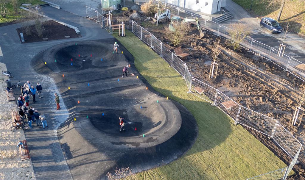 Materialmangel: Kleinkinderpumptrack ist schon wieder geschlossen