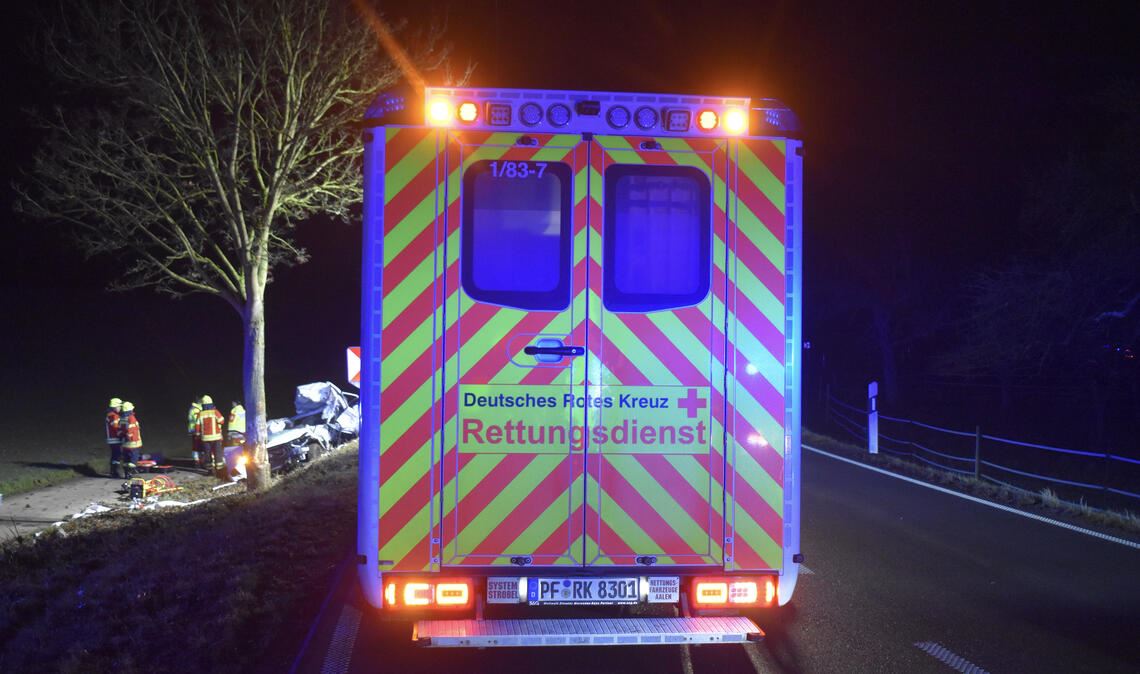 Fahrt gegen Baum endet tödlich
