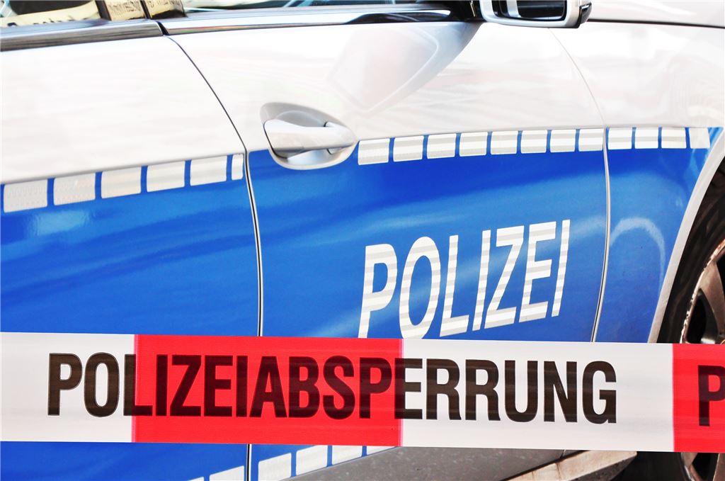 Polizeiabsperrung