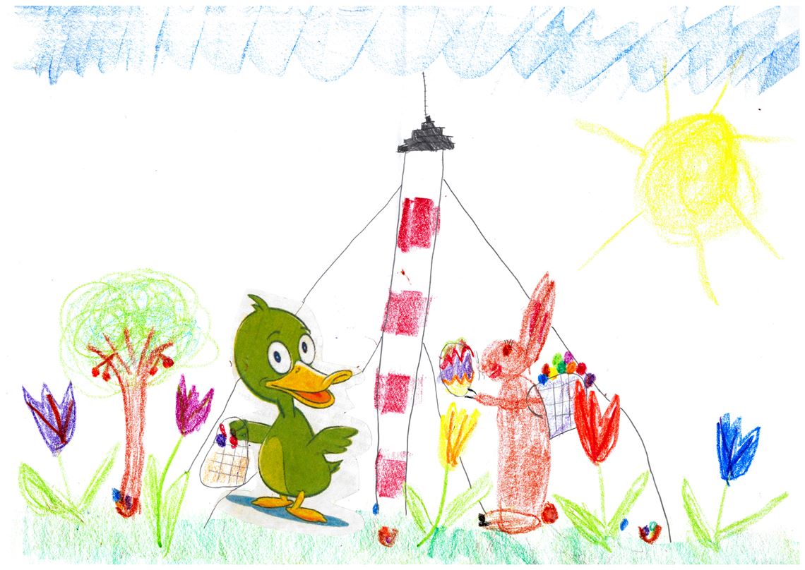 Osterbild von Alessia Carbone