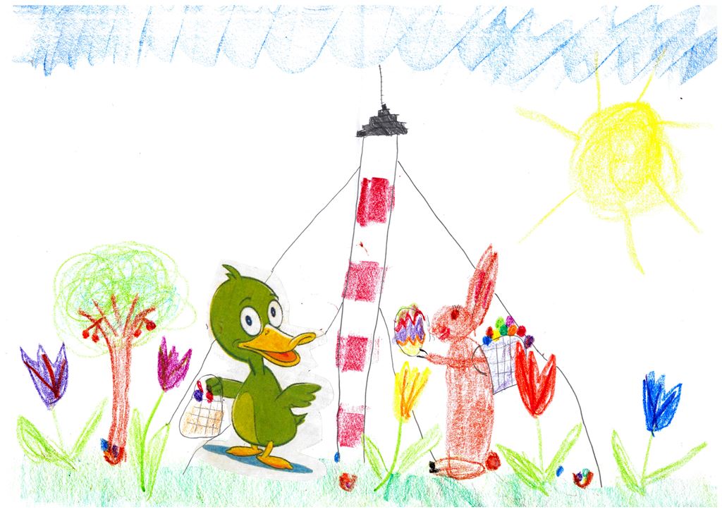 Osterbild von Alessia Carbone