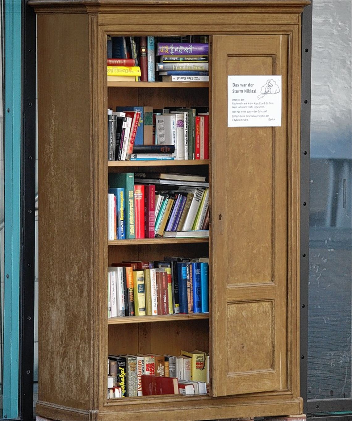 „Jetzt ist der Schrank ein Regal“