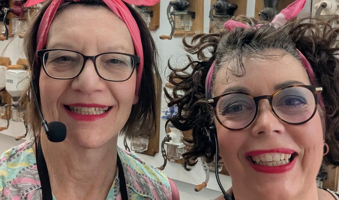 Kaffeetafel der
närrischen Art