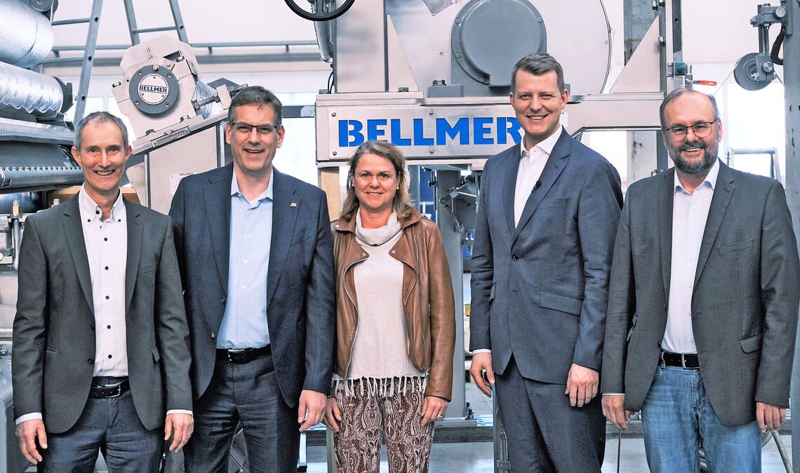 FDP-Duo besucht Bellmer-Werk