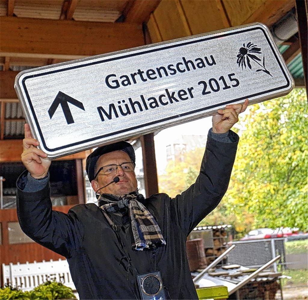 Etwas mitnehmen von der Gartenschau