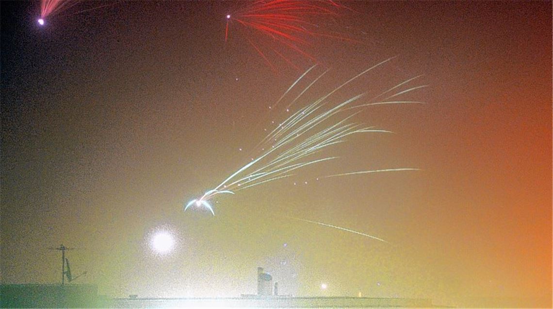 Feuerwerk im Nebel Feuerwerk im Nebel