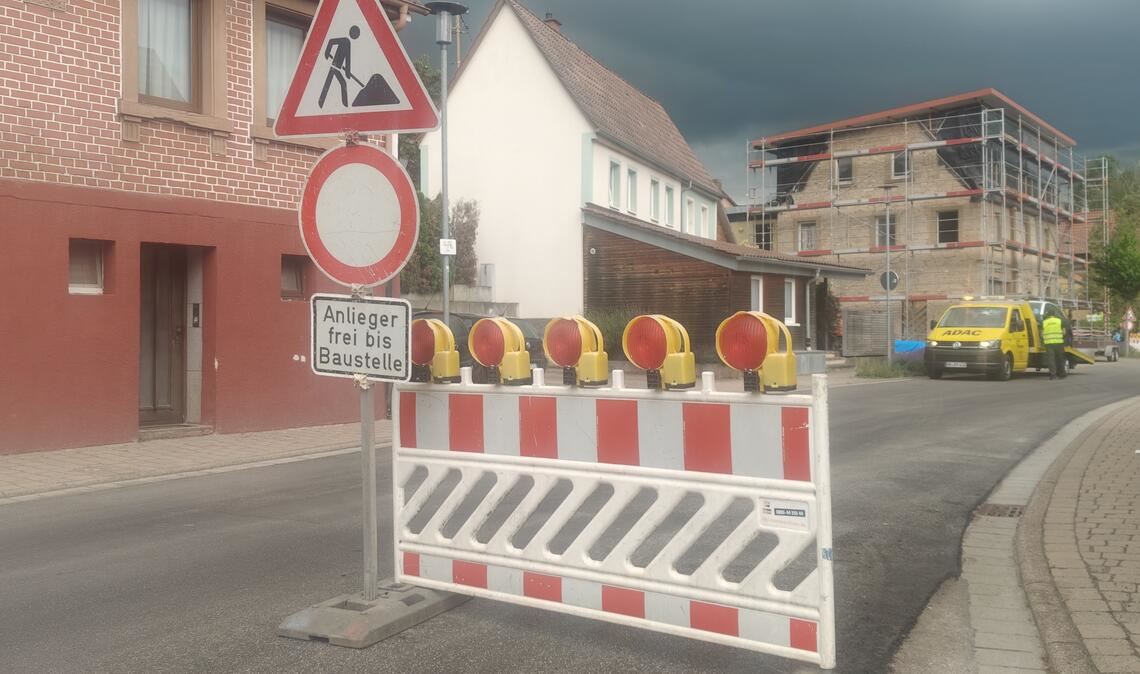 Brettener Straße schon ab Freitag wieder offen