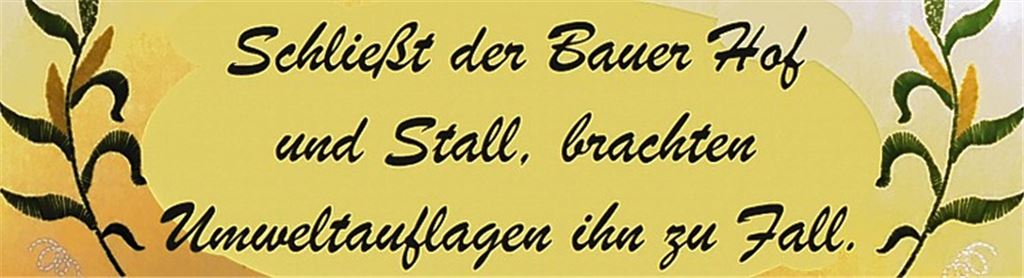Bauernregeln sind „eine Frechheit“