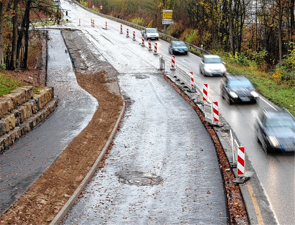 Baustelle: Gebiet Waldäcker wird zur Einbahnstraße