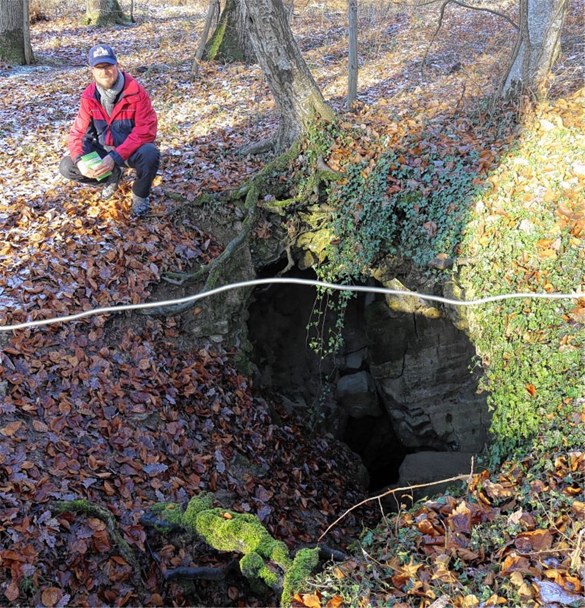 Von der vergessenen Höhle bei Enzberg
