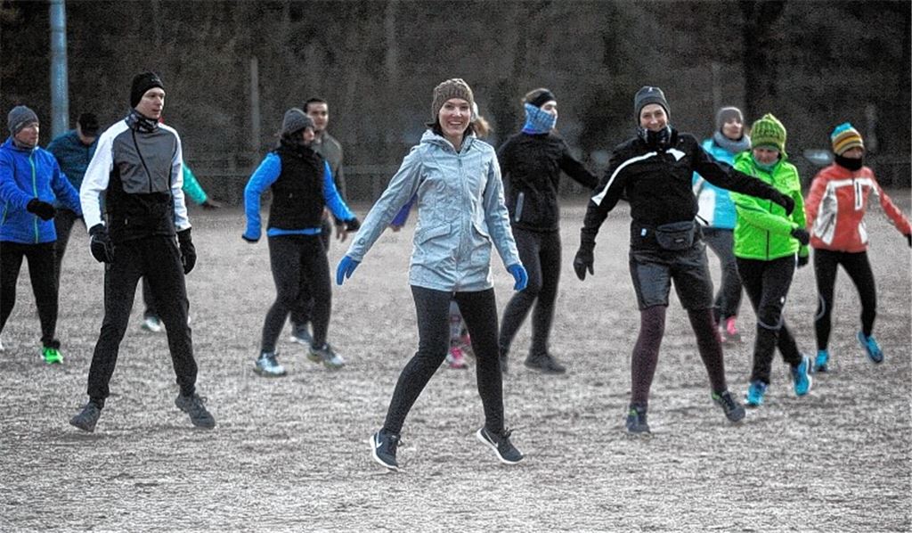 Frostiger Auftakt zu Laufend Fit