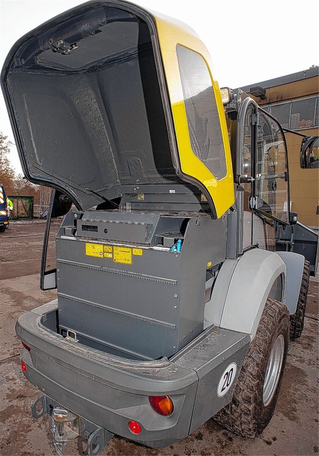 Kehrmaschine putzt künftig elektrisch
