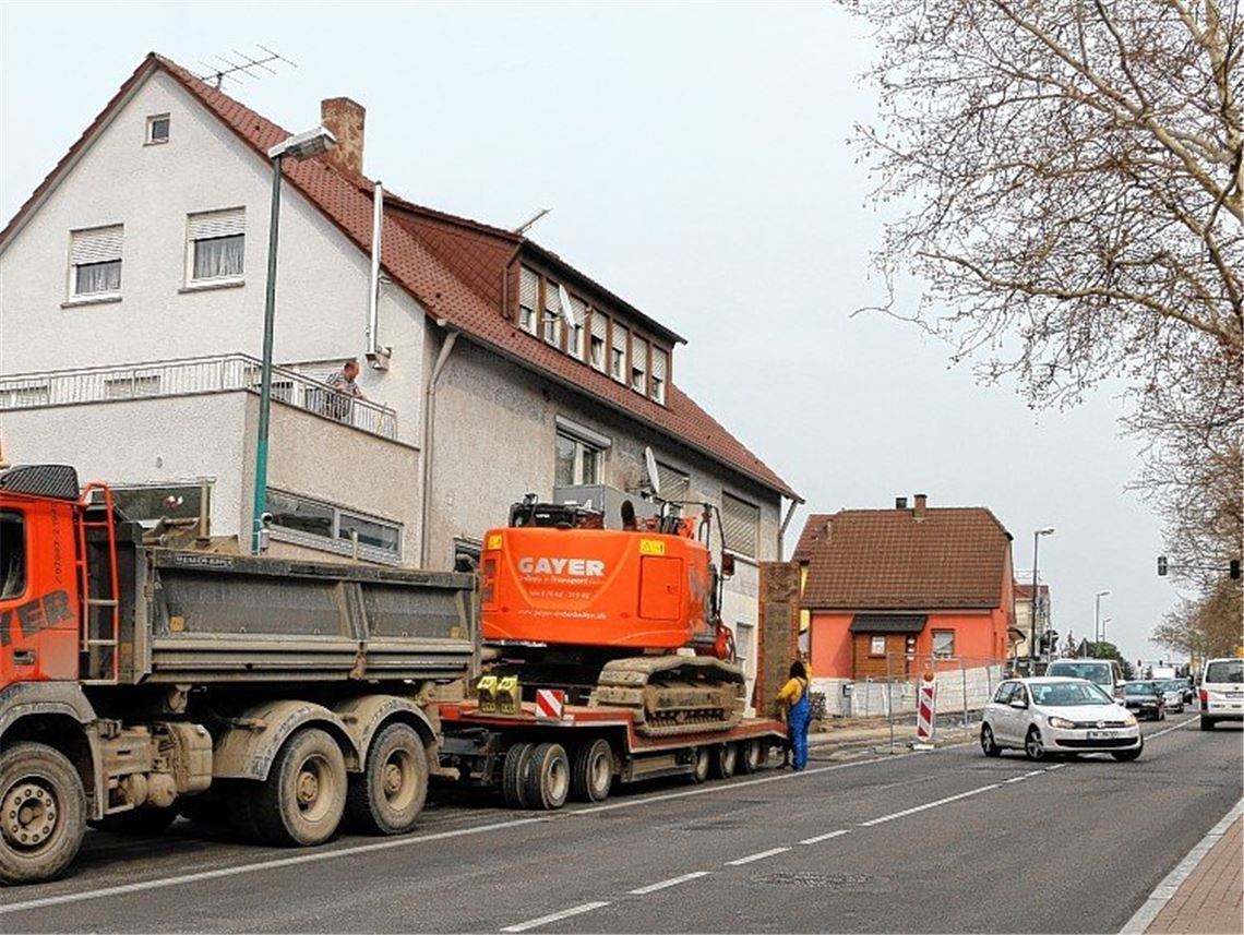 Erstes Projekt der Stadtbau gestartet