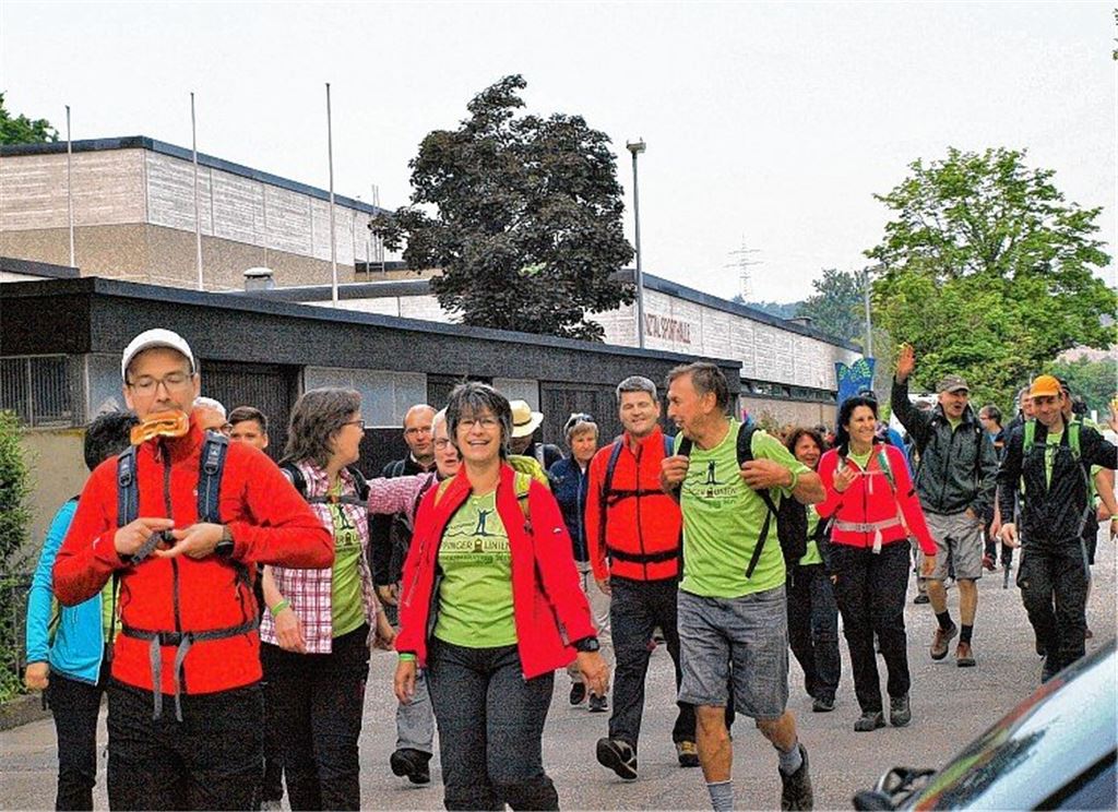 42 Kilometer durch das hügelige Land