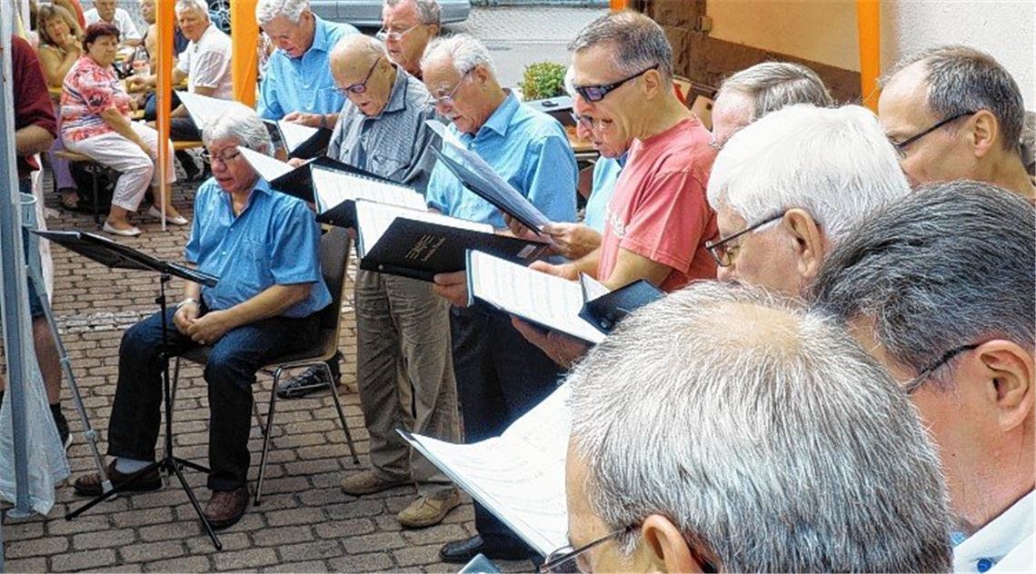 MGV Pinache bietet die richtige Mischung