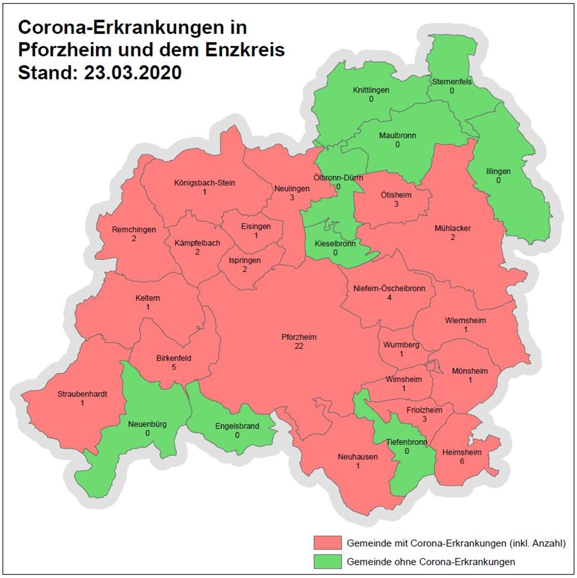 Corona Enzkreis
