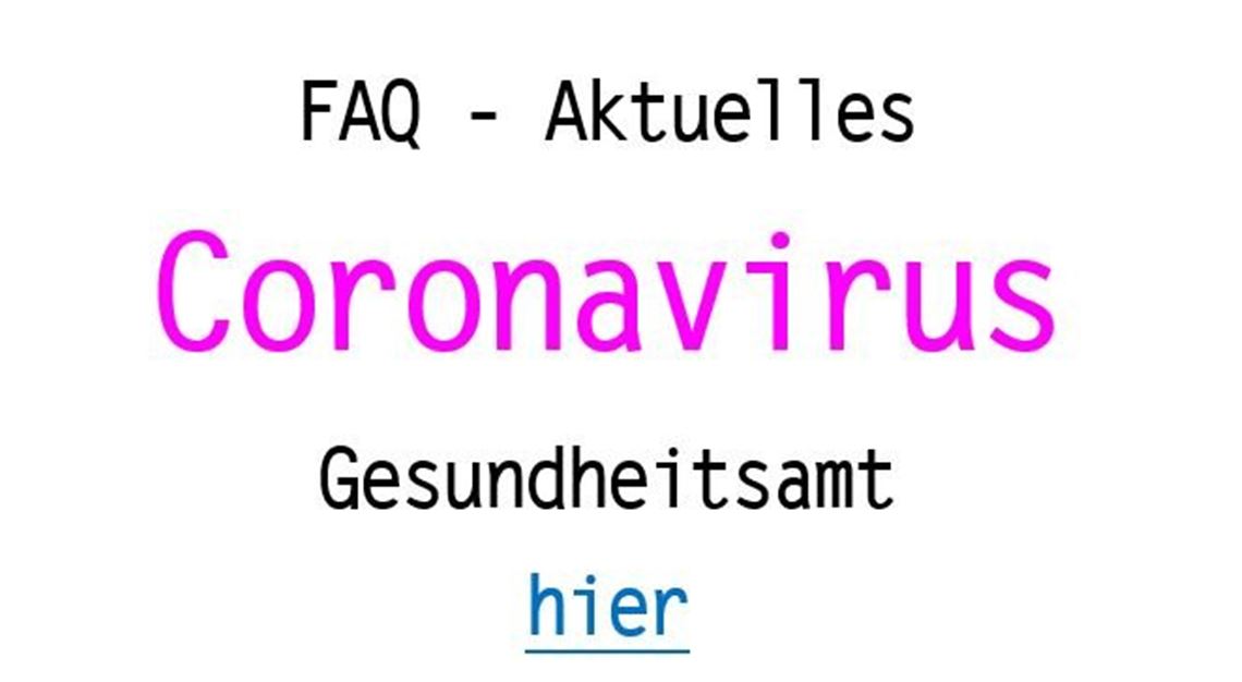 FAQ Aktuelles hier