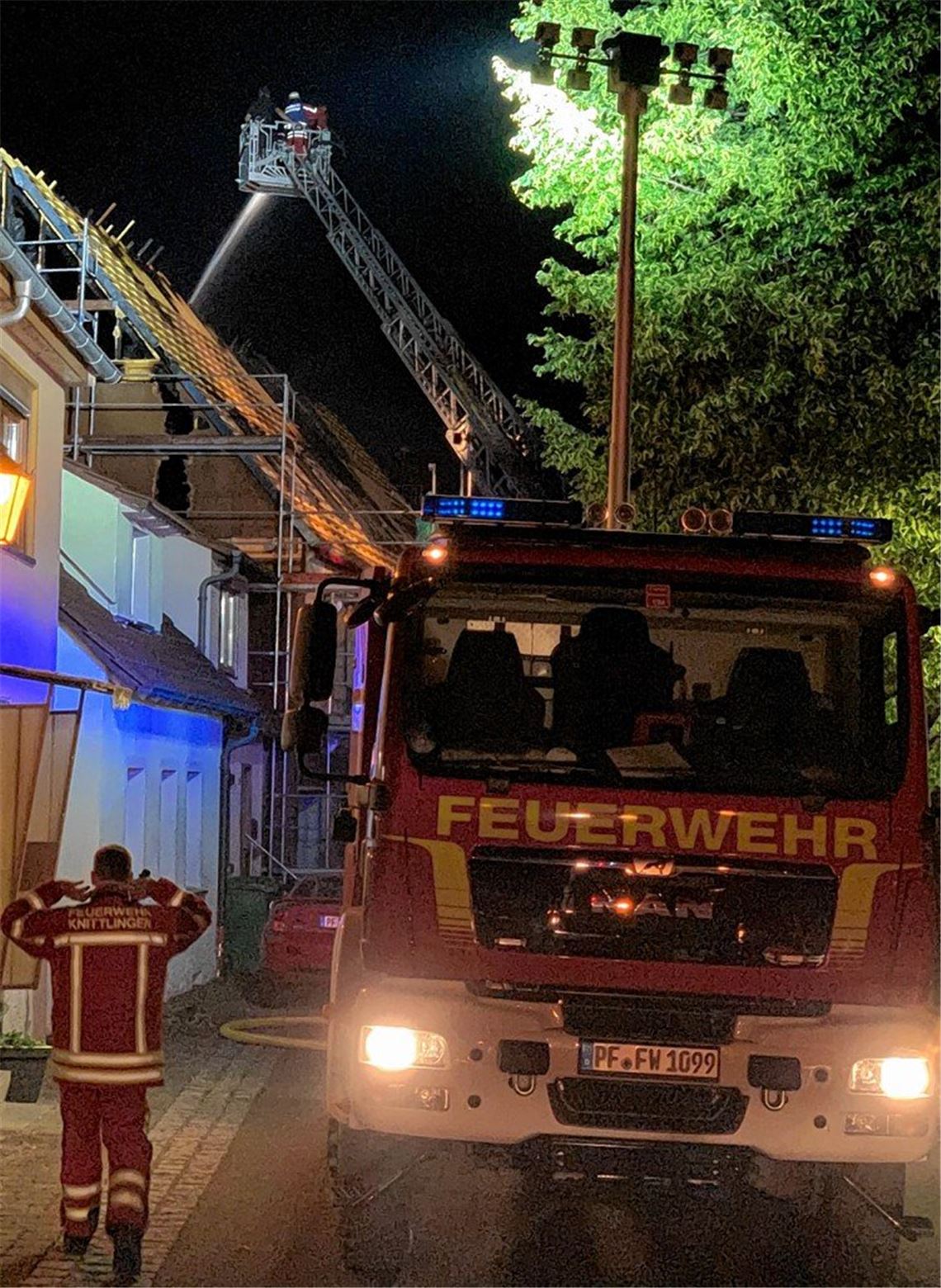 Feuerwehr verhindert Schlimmeres