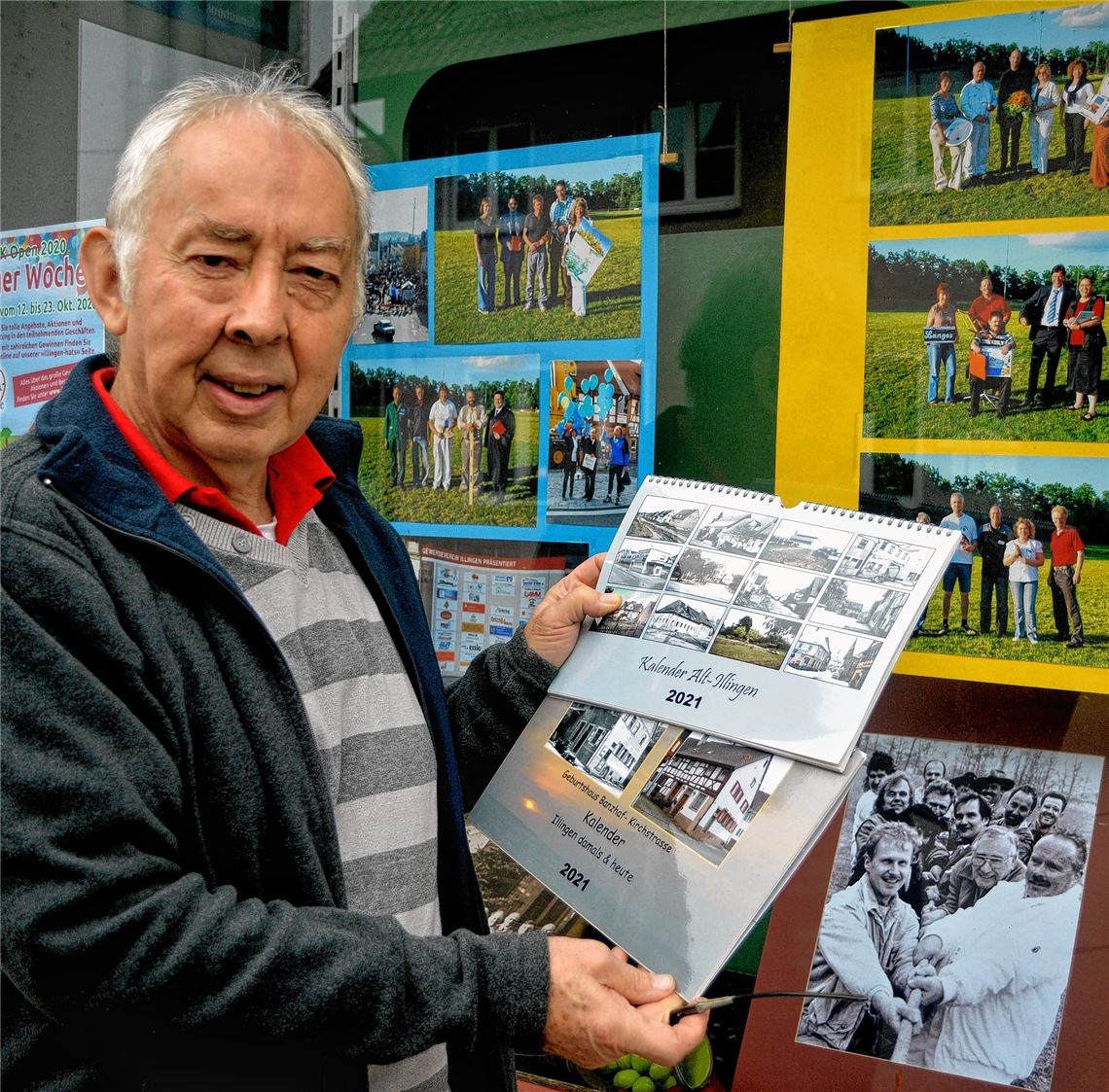 Gewerbetreibende beweisen Kreativität