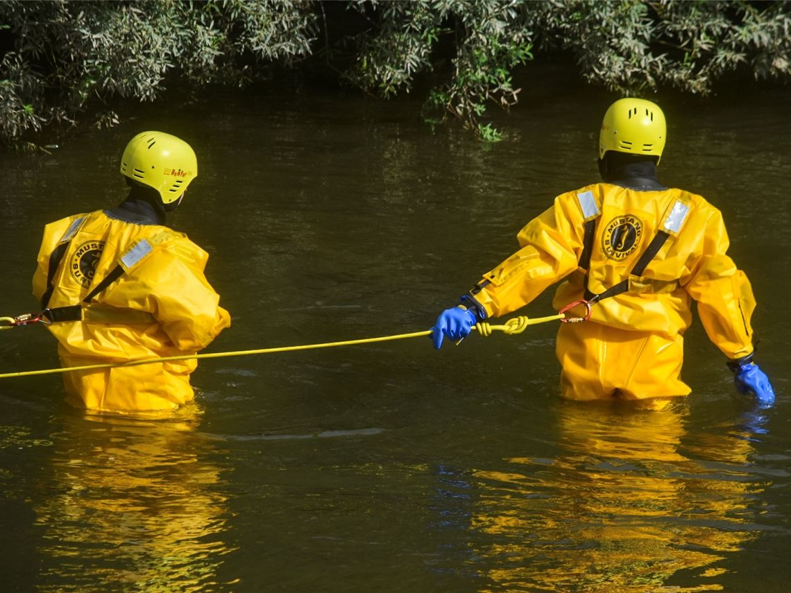 Fundstück im Fluss sorgt für Aufregung