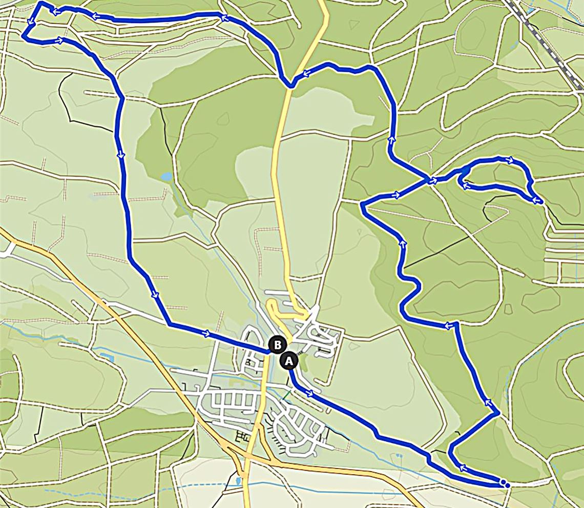 Keltengräber und der Eichelberg