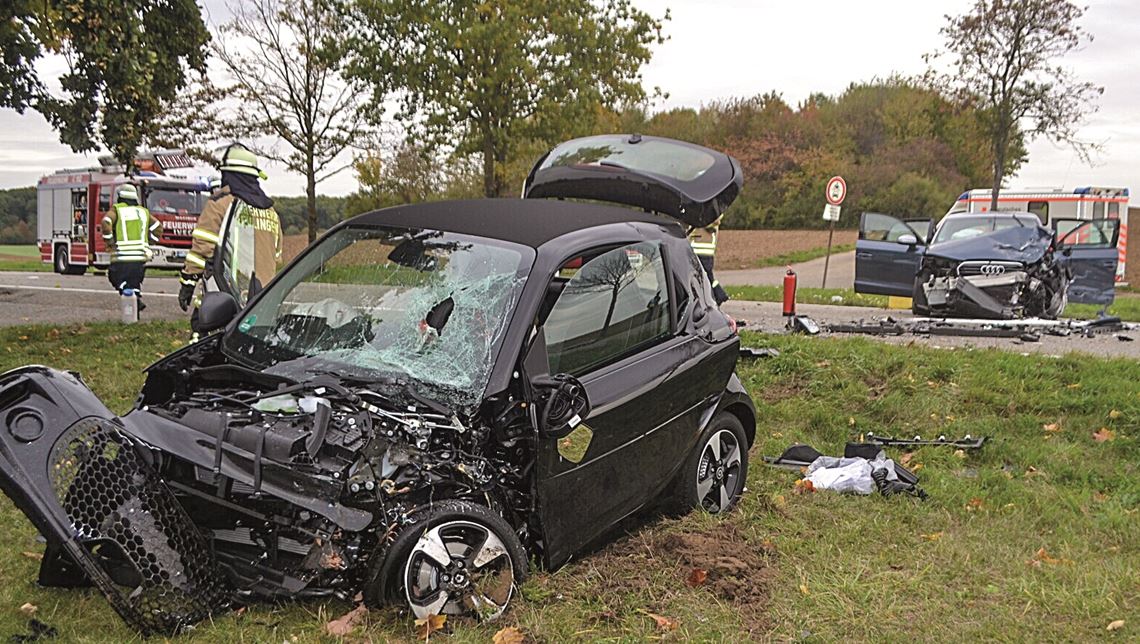 Vier Schwerverletzte