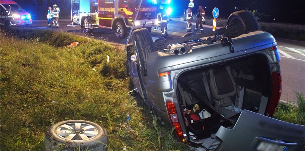 Unfallfahrer flüchtet