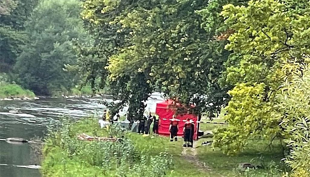 Leiche aus der Enz geborgen