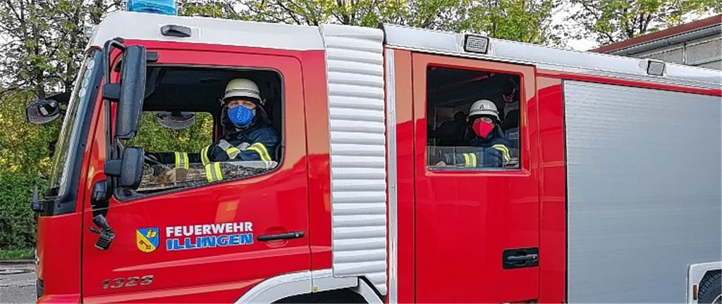 pm Masken Feuerwehr Illingen