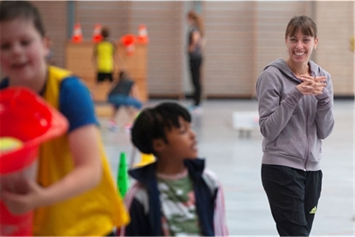 Olympiateilnehmerin will Freude an der Bewegung vermitteln