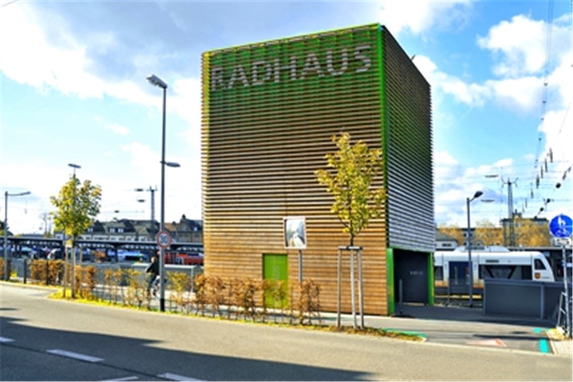 Fördermittel für Fahrradparkhaus in Mühlacker