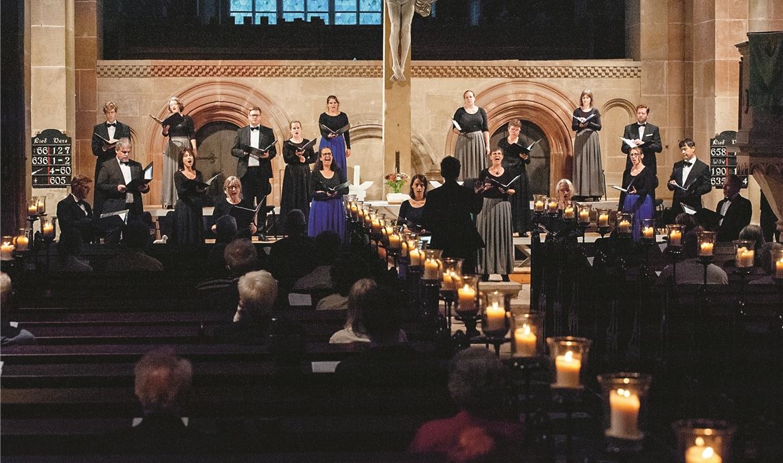 Hoffnungsvoll: Kammerchor will Corona trotzen