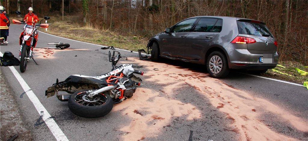 Kontrolle über KTM verloren