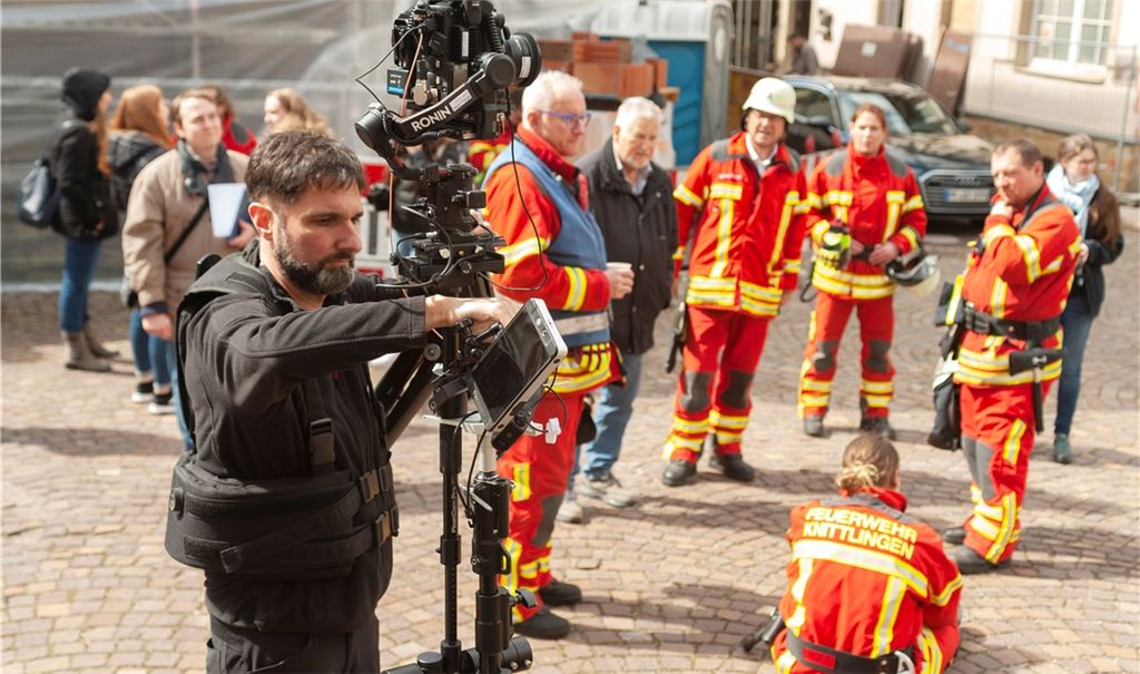 Feuerwehr setzt sich selbst in Szene