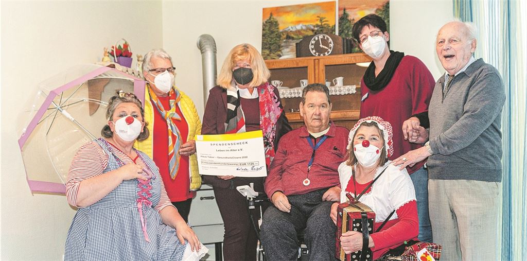 Clowns im Haus Tabor