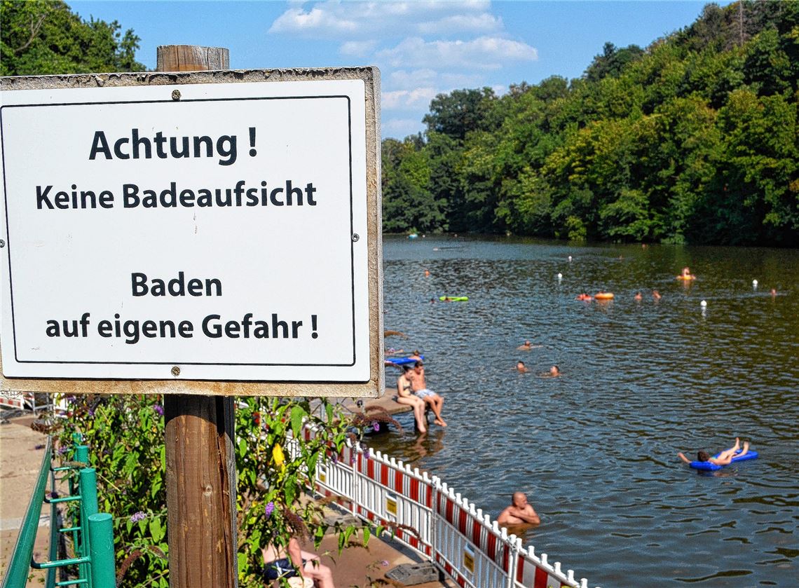 Spaß am See – aber ohne Leichtsinn