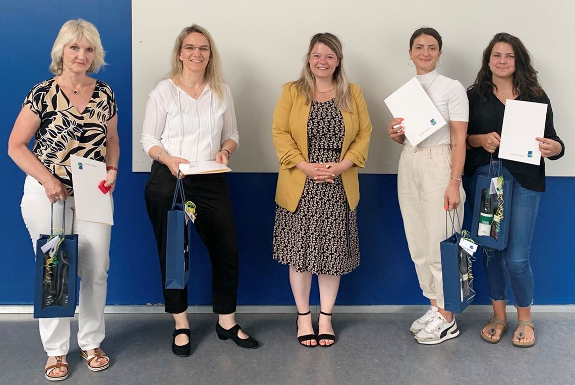 Bürgermeisterin ehrt Blutspender