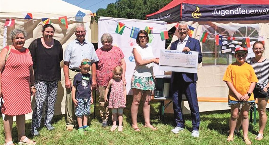 Spende für Geflüchtete