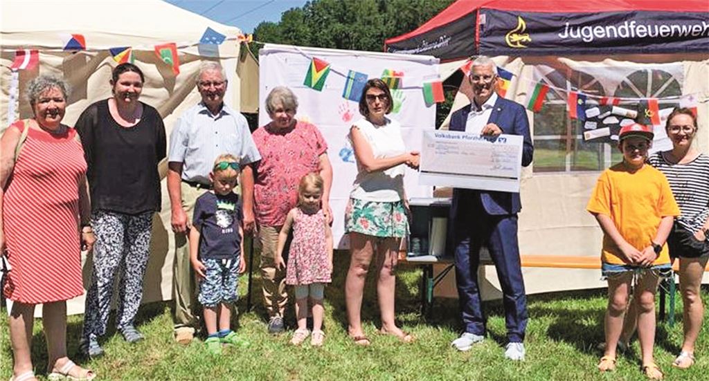 Spende für Geflüchtete