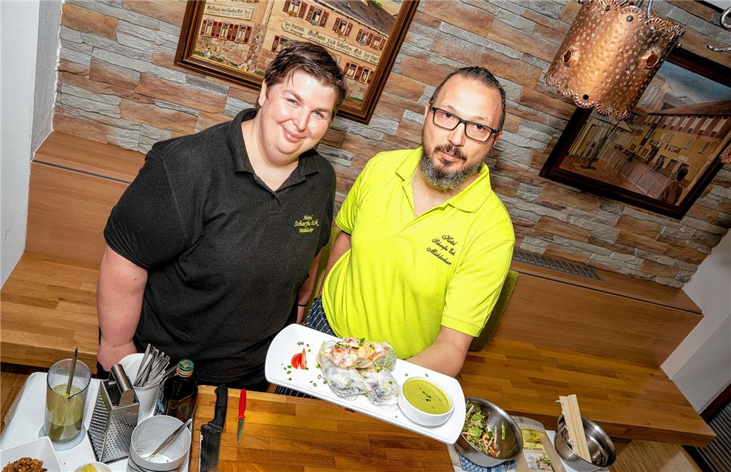 Sommerrollen à la „Scharfes Eck“