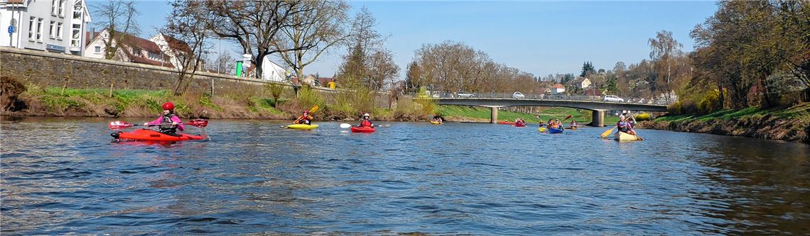 Enzschleife ist für Paddler tabu