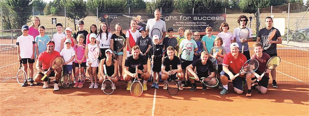Tennis-Nachwuchs stark gefordert