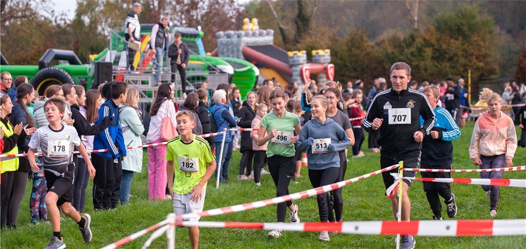 Laufen für die Schule
