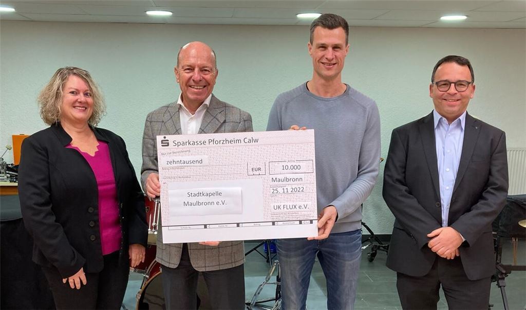 10000 Euro für die Stadtkapelle