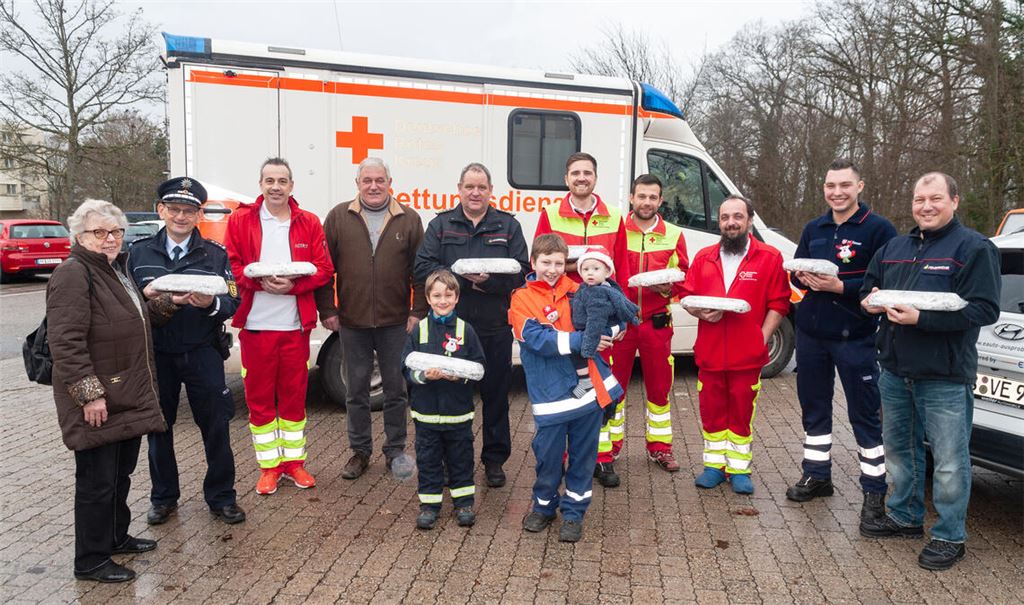 Verdiente Anerkennung für Rettungskräfte