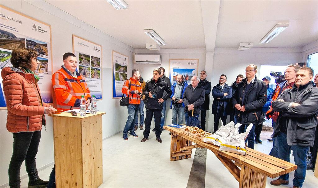 Infozentrum gibt Einblicke in Großprojekt