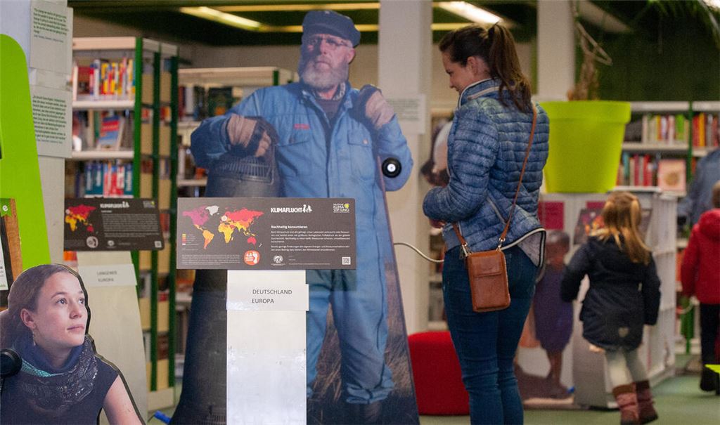 Ausstellung „Klimaflucht“ stößt auf positive Resonanz