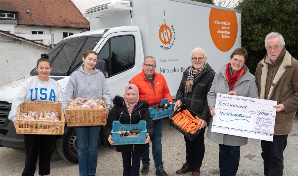 Stiftung unterstützt Mühlacker Tafelladen