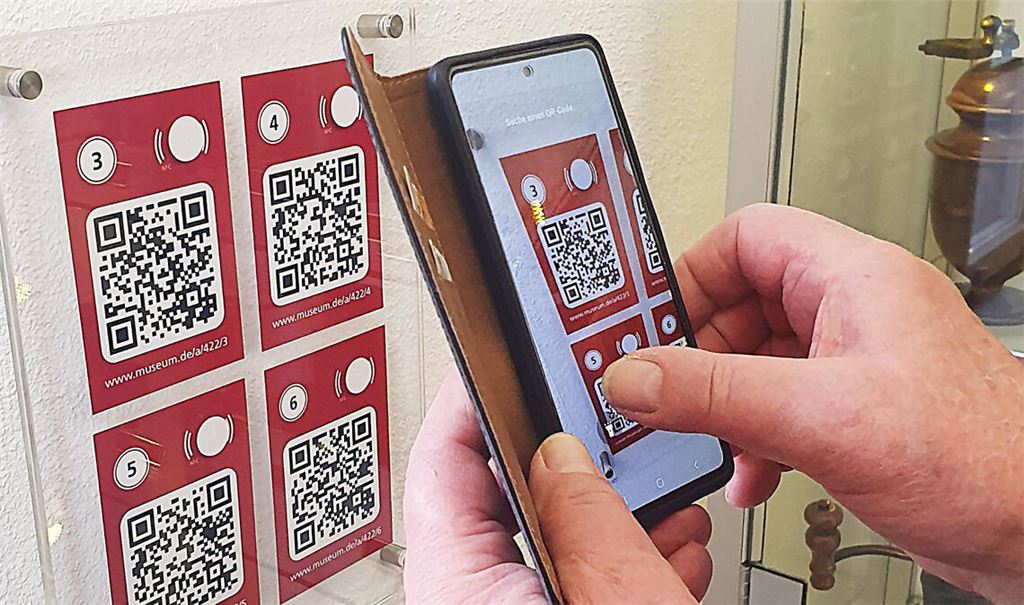 Audio-Guide führt die Gäste durchs Haus
